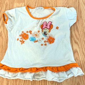 Minnie Mouse Shirt For Babies